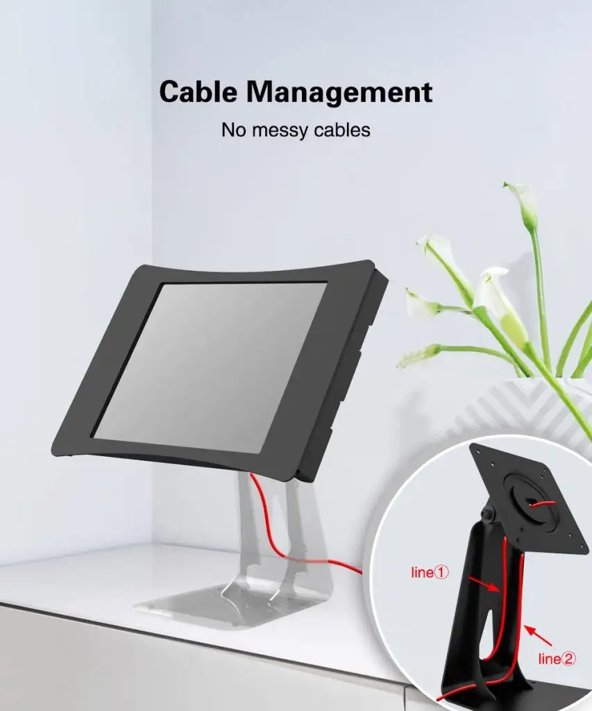 ZXD-10 Retail rotatable tablet stand 3