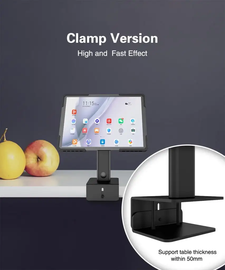 ZXED-2 Desktop Stand + Universal Enclosure - Universal Tablet Holder - 5